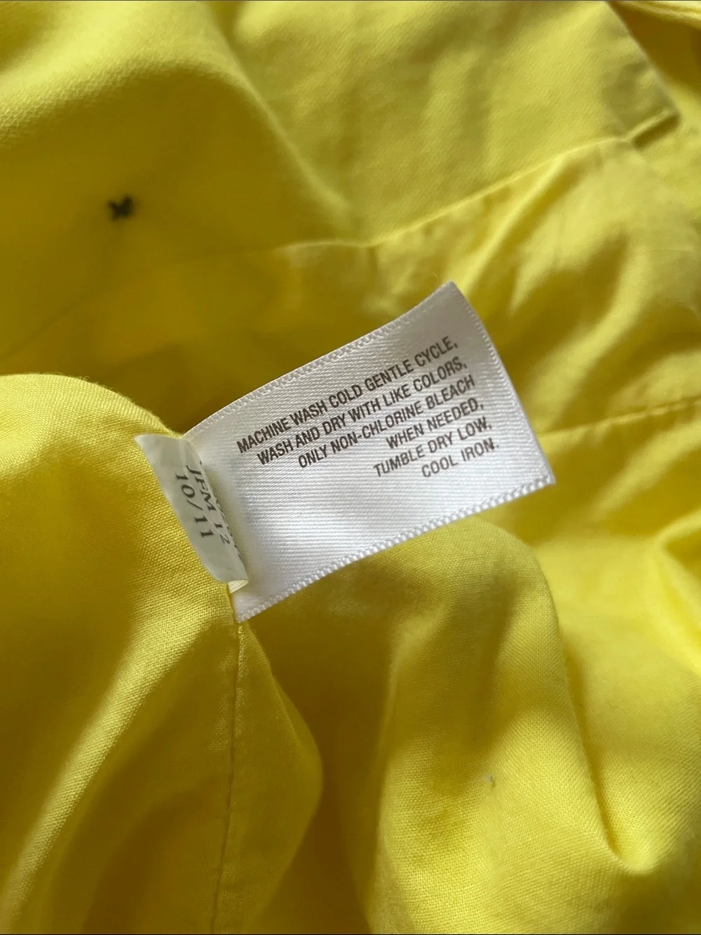 Old Navy Bright Yellow Double-Breasted Peacoat Jacket